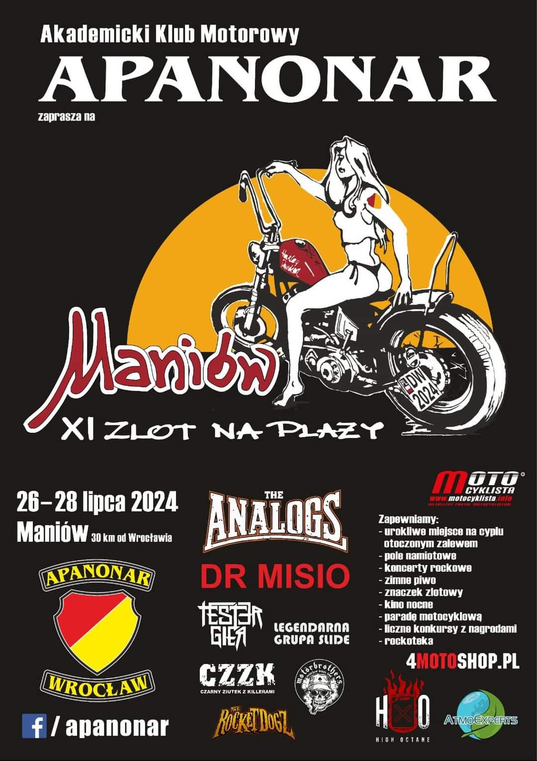 P&oacute;łmetek wakacji. Imprezy i zloty motocyklowe w dniach 26-28 lipca 2024 [kalendarz, kiedy i gdzie zlot]