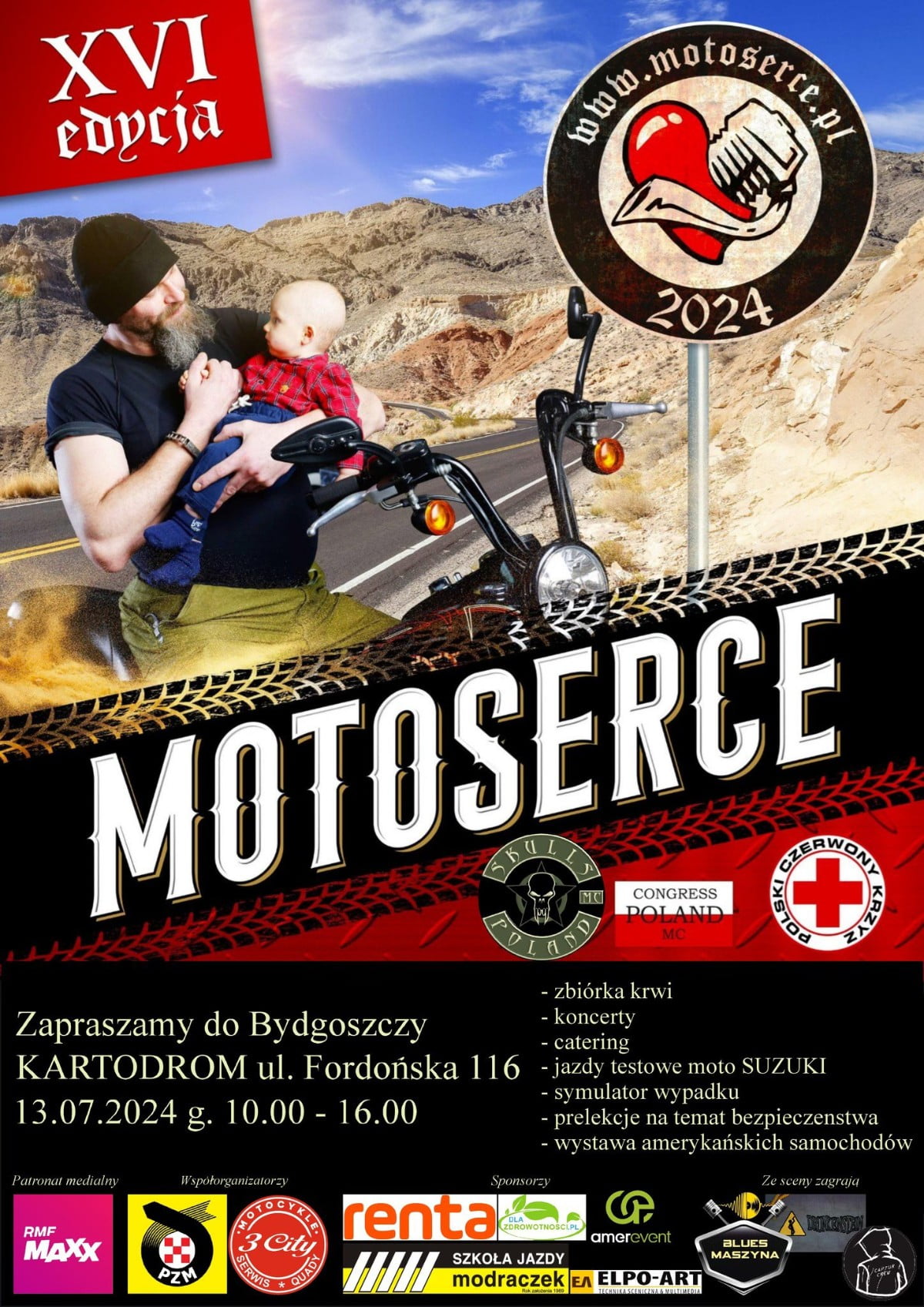 Uff, jak gorąco! Imprezy i zloty motocyklowe w dniach 12-14 lipca 2024 [kalendarz, kiedy i gdzie zlot]