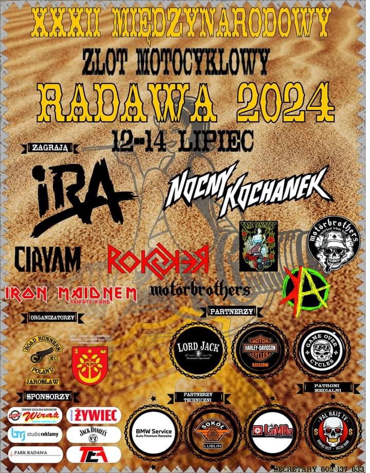 Uff, jak gorąco! Imprezy i zloty motocyklowe w dniach 12-14 lipca 2024 [kalendarz, kiedy i gdzie zlot]