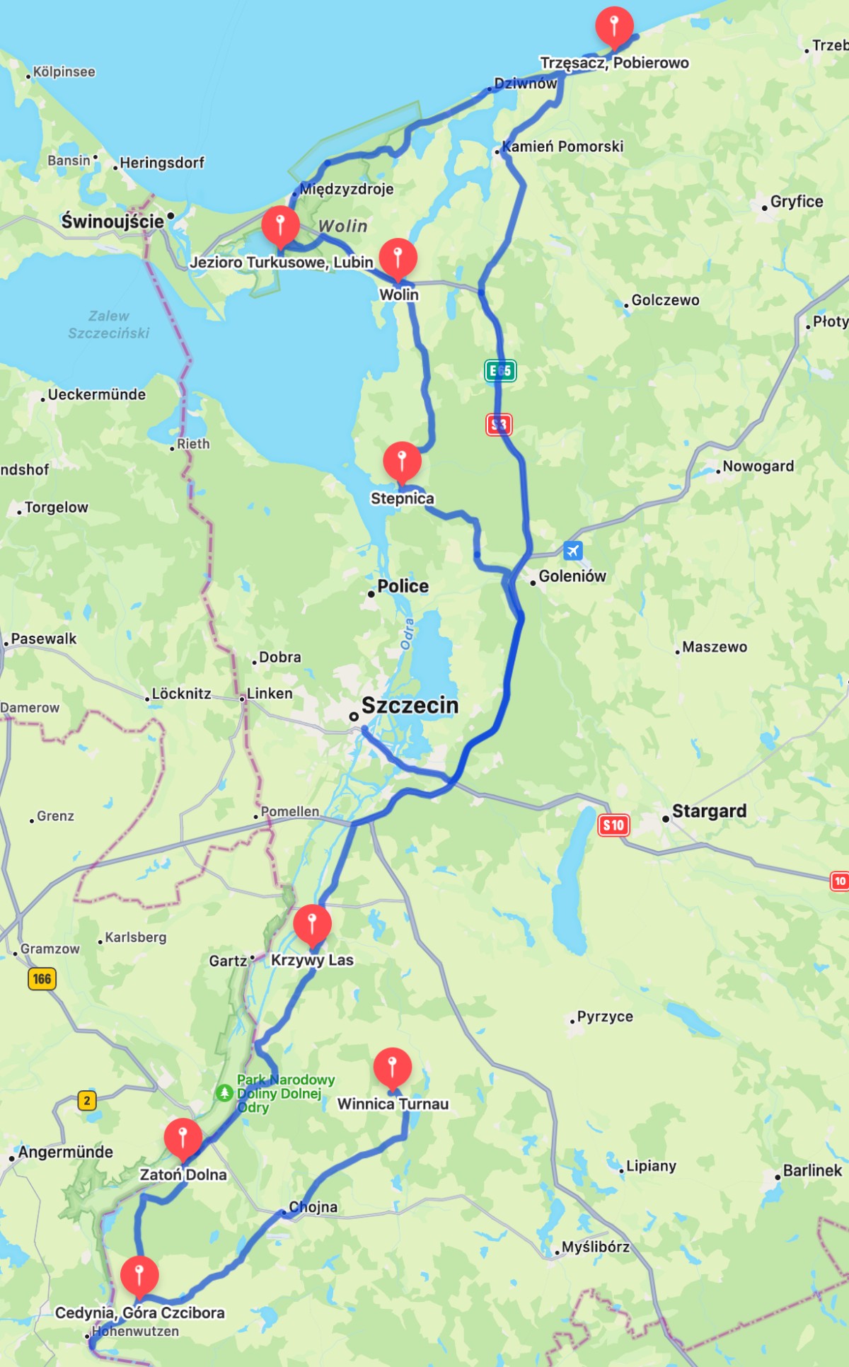 Woj. zachodniopomorskie: nowoczesne i dzikie zarazem. Co zobaczyć, gdzie pojechać? [Motocyklowa Polska na weekend, trasa, mapki, GPX]