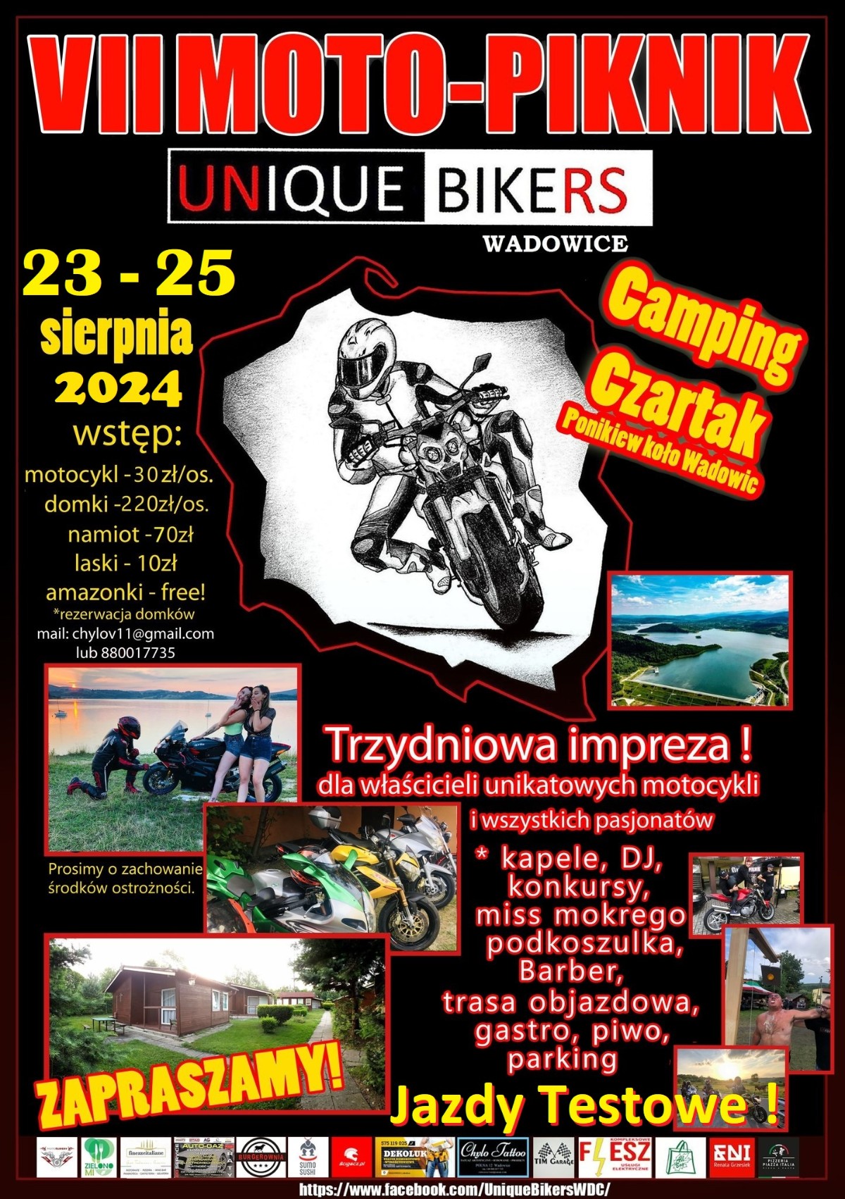 Rozkład jazdy na weekend. Imprezy i zloty motocyklowe w dniach 23-25 sierpnia 2024 [kalendarz, kiedy i gdzie zlot]