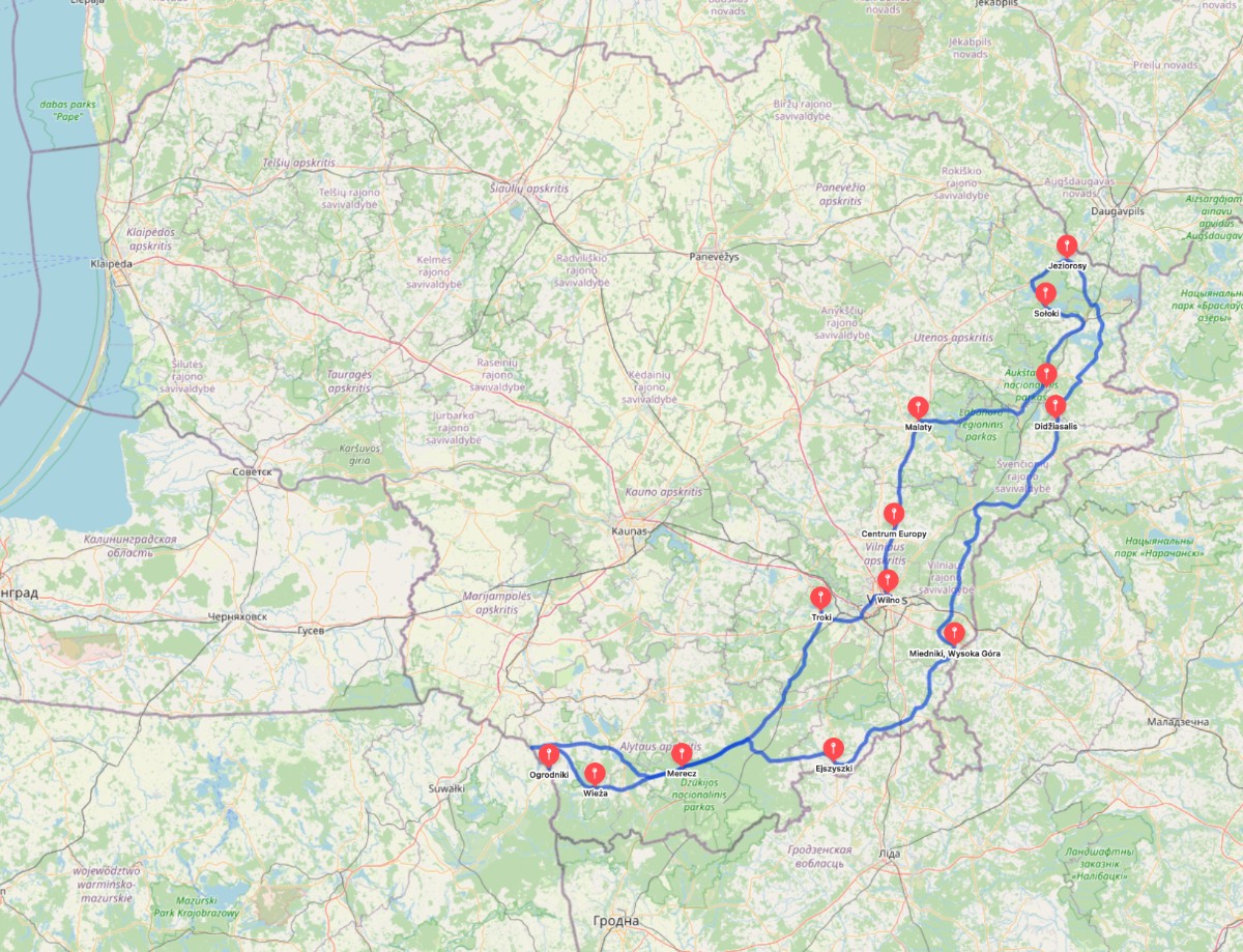 Wschodnia Litwa motocyklem: podr&oacute;ż sentymentalna do krainy polodowcowych cud&oacute;w [gdzie pojechać, co zobaczyć, trasa, GPX]