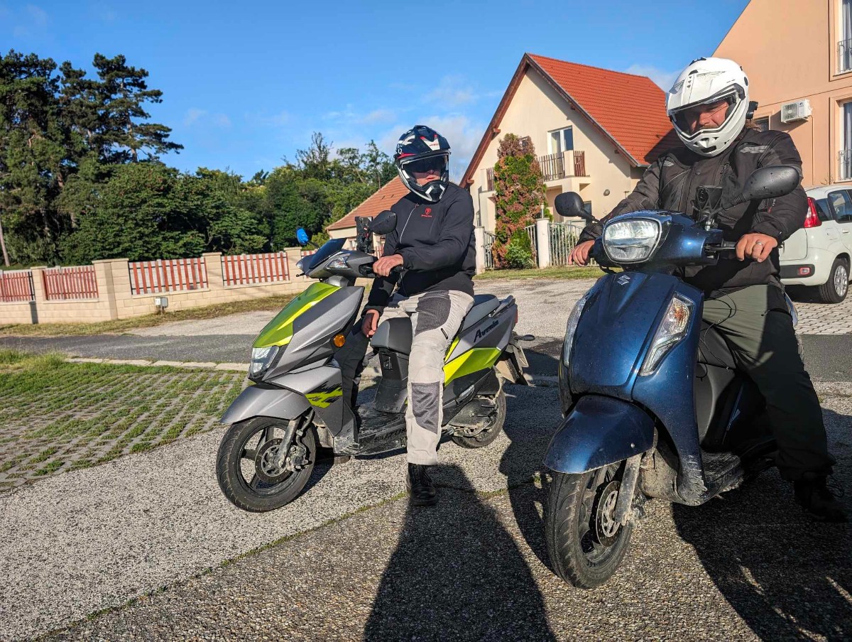 Bałkany na skuterach 125 &ndash; mały litraż, turbo wspomnienia [część 2, relacja, zdjęcia, Suzuki Address, Avenis]