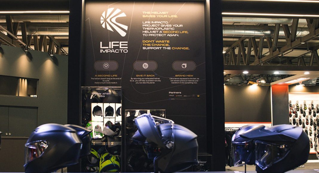 AGV Dainese kaski z recyklingu eko 3 tytulowe