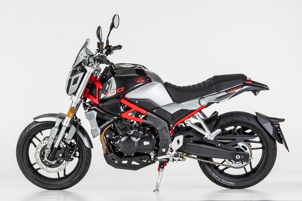 Jawa 400 Geeny naked bike motocykl do miasta na A2 3