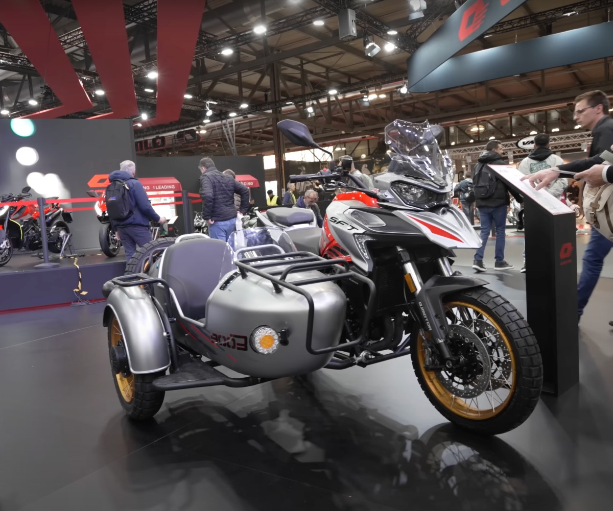 QJ Motor SFT 900 Sidecar z koszem wozkiem