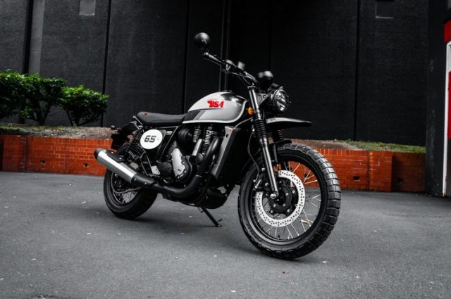 BSA Scrambler motocykl klasyczny retro vintage neoklasyk