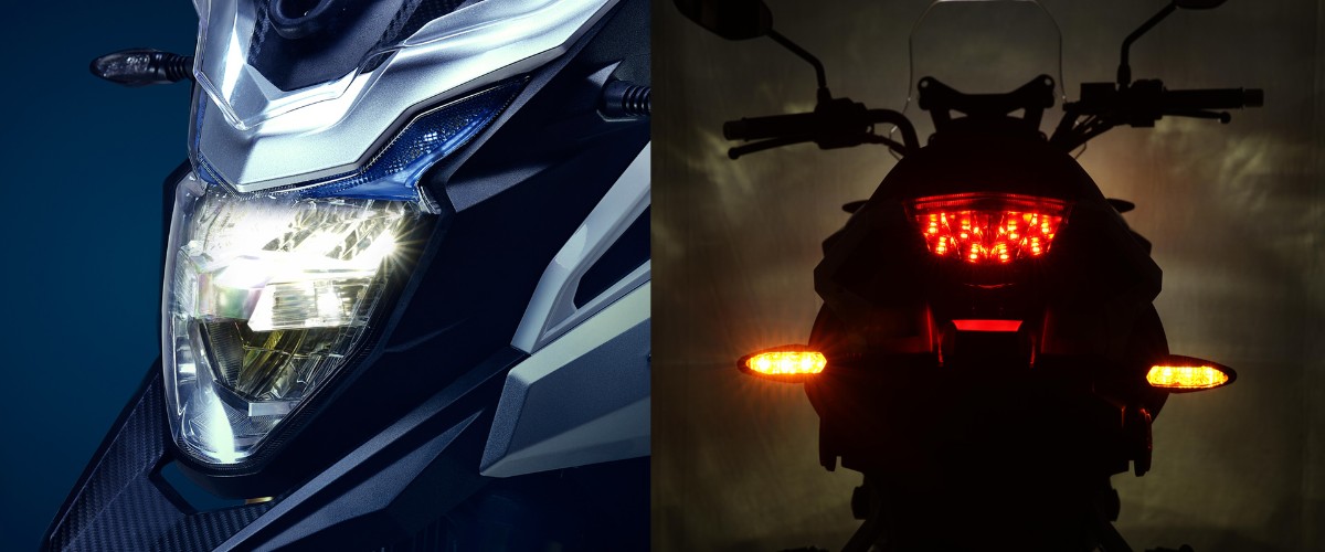 Daytona Dymoto 125X 9 swiatla LED