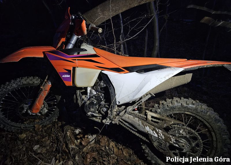 Skradzione motocykle KTM policja jelenia gora 3