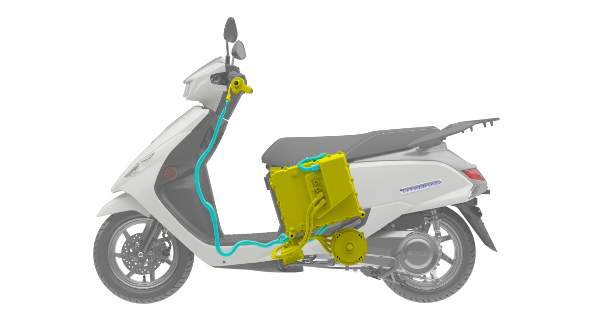 Suzuki eAddress skuter elektryczny 2