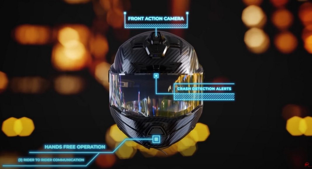 Kask ICH sztuczna inteligencja Artistic 2 red angled 4