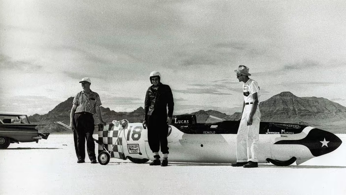 Triumph Texas Ceegar John Allen rekord predkosci Bonneville 1956