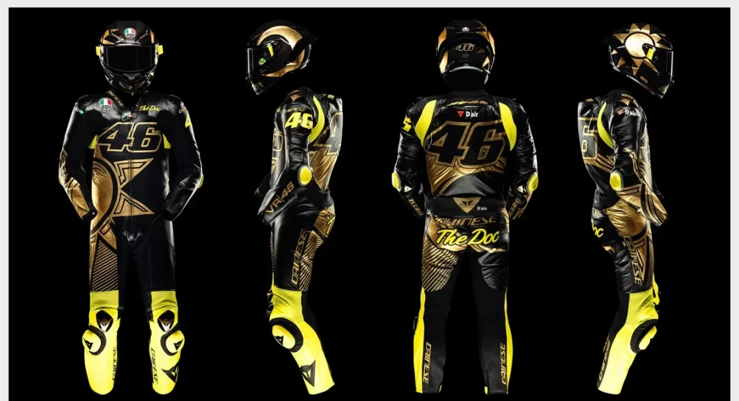 Valentino Rossi 46 urodzinowy zestaw Dainese AGV 3