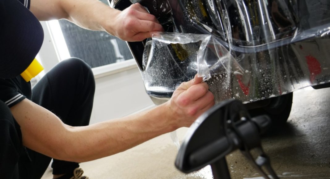 zabezpieczenie zderzaka auta