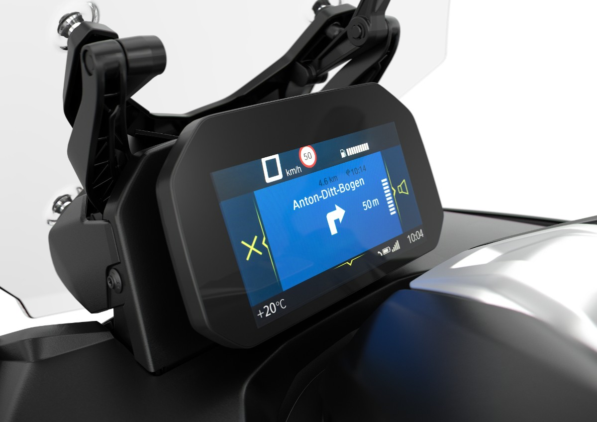 BMW C 400 2025 7 X GT wyswietlacz ekran