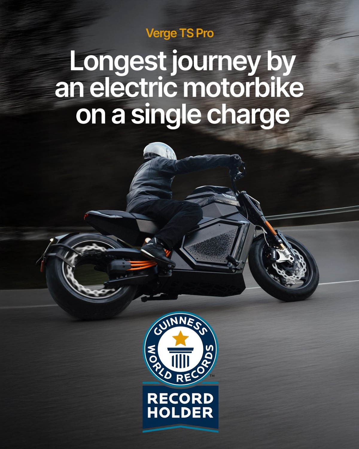 Verge TS Pro elektryczny rekord 2