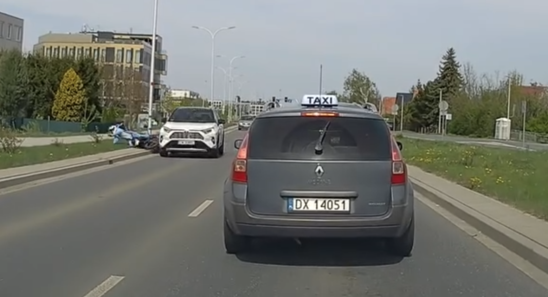 wypadek wroclaw zderzenie