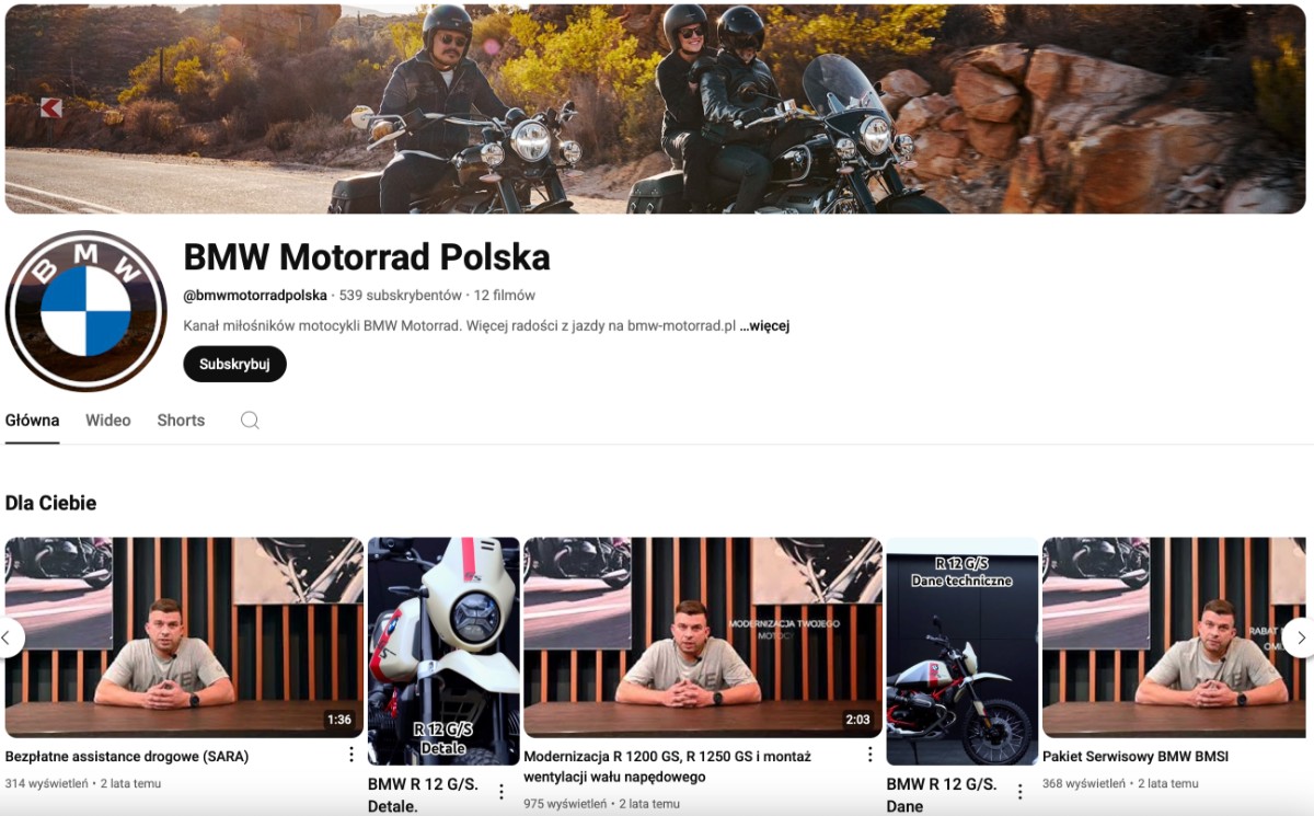 BMW YouTube