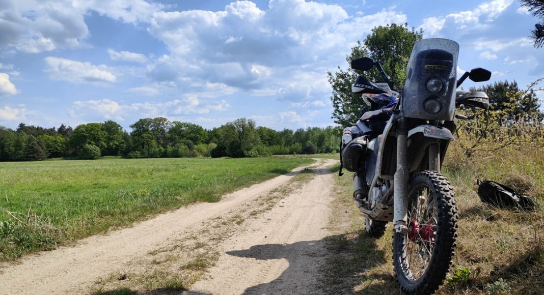 Skradziony motocykl na TET AJP 1