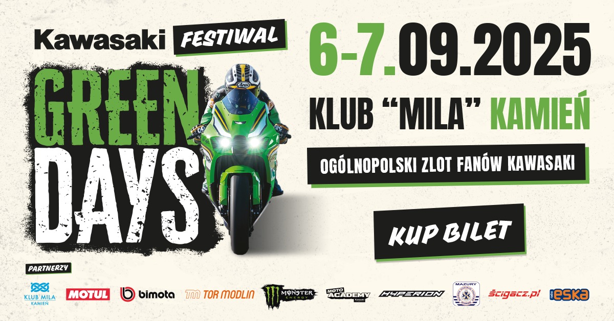 Kawasaki Green Days 2025 plakat