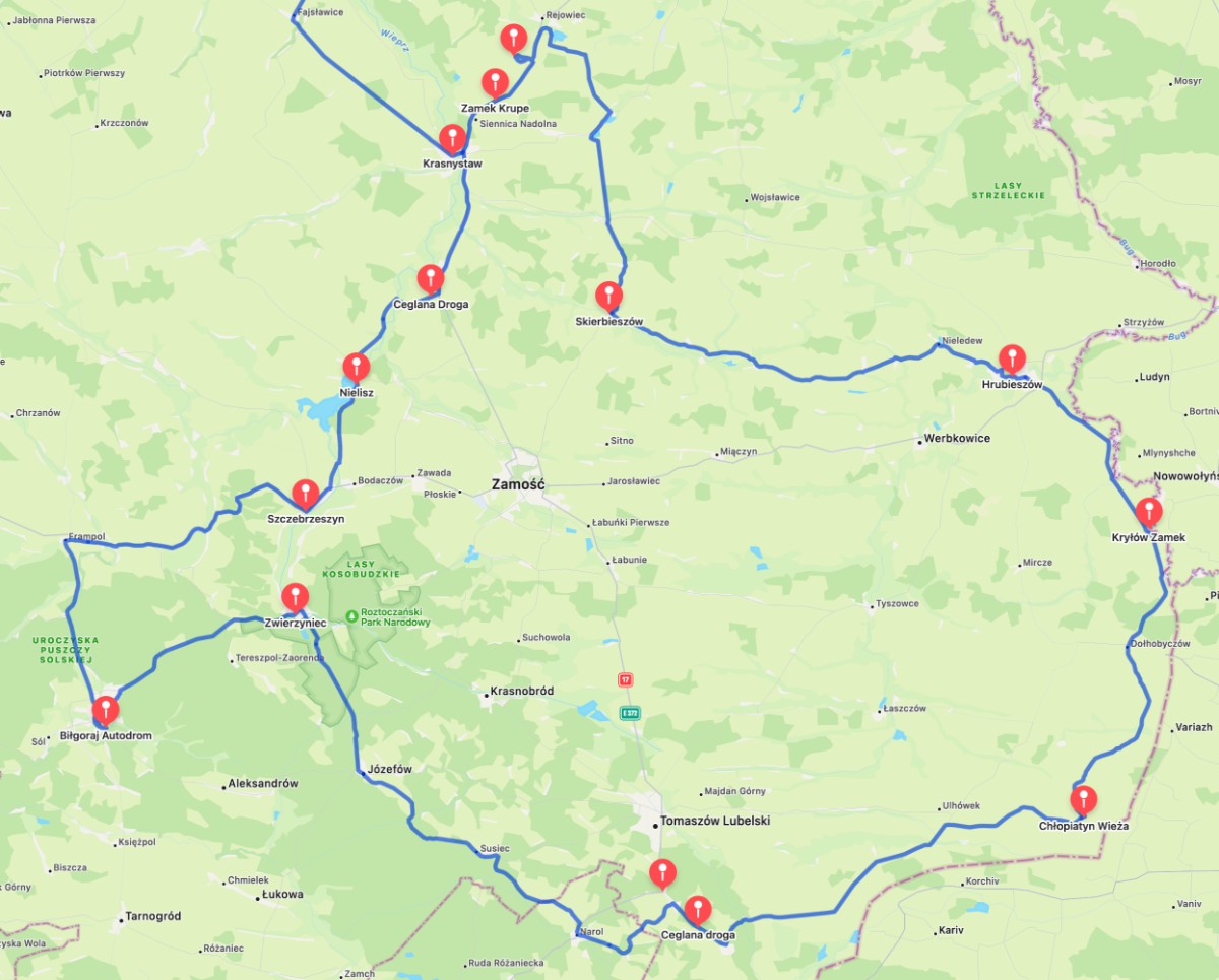 Lubelskie 32 mapka 3