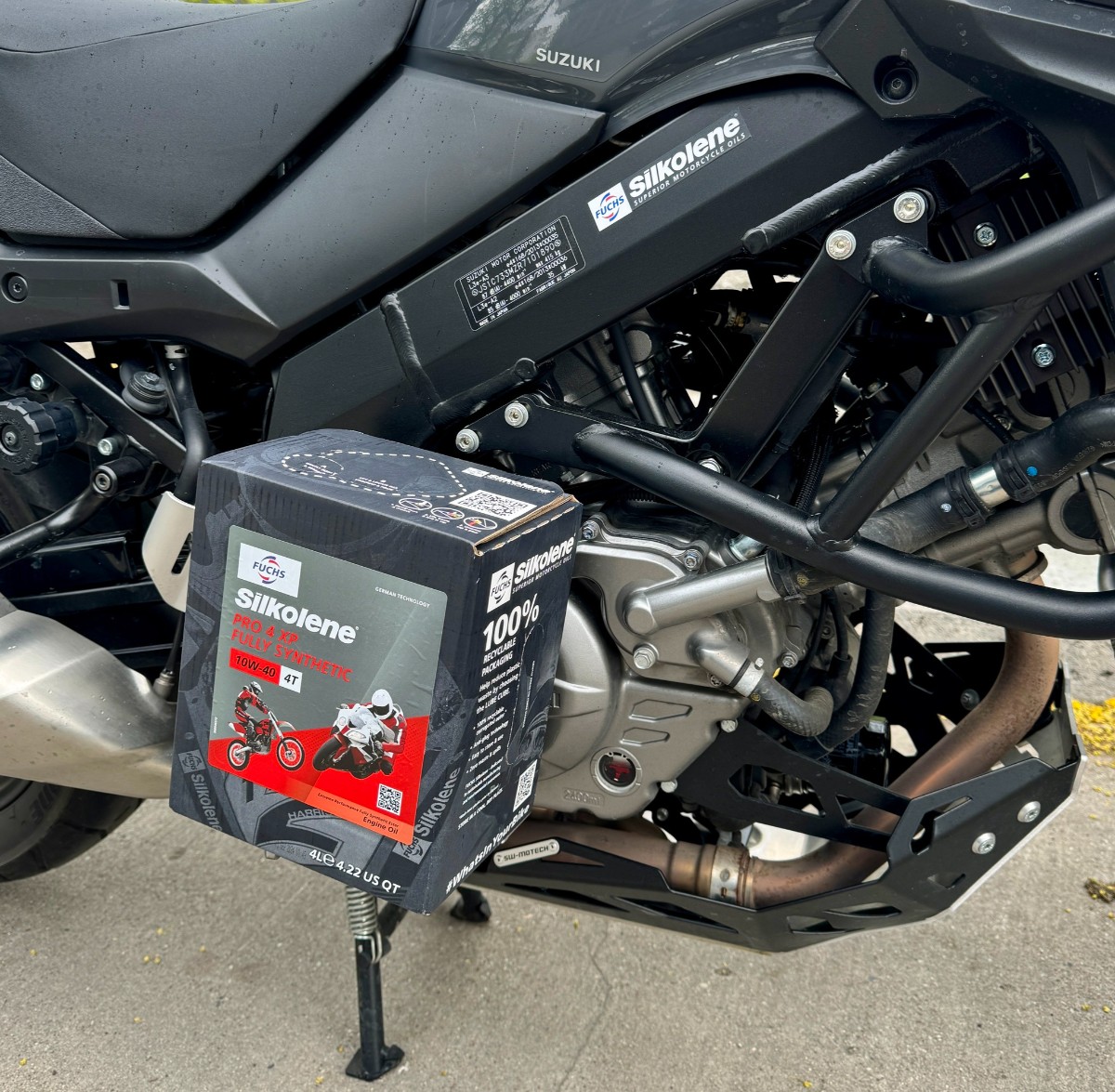 Olej Silkolene Suzuki Vstrom