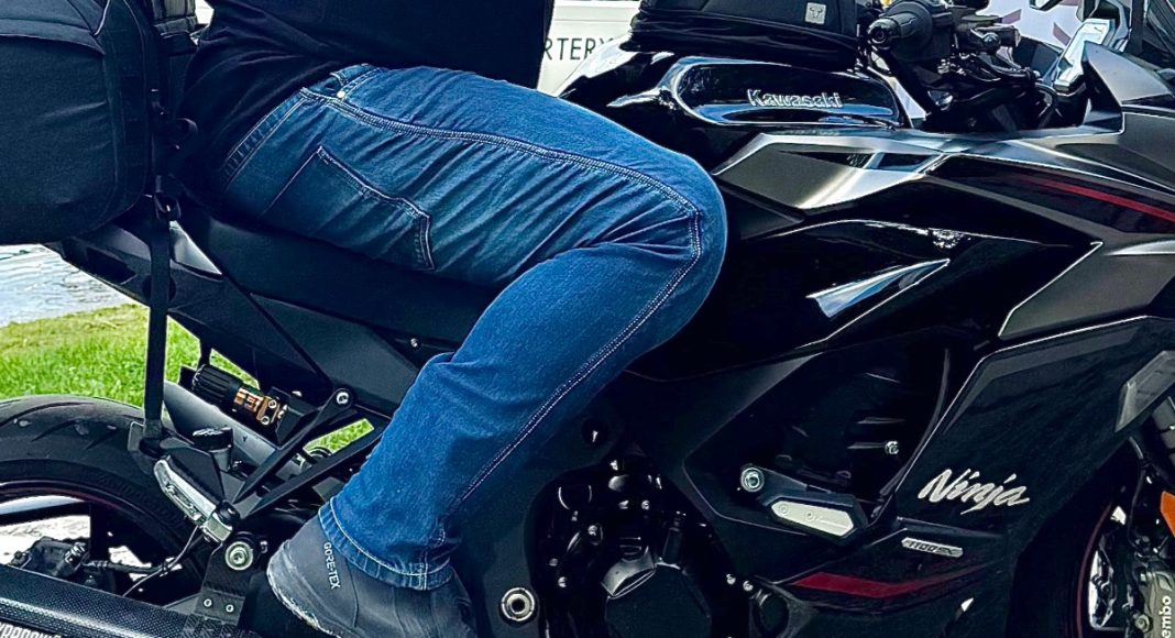Mottowear Monza jeansy spodnie motocyklowe 4