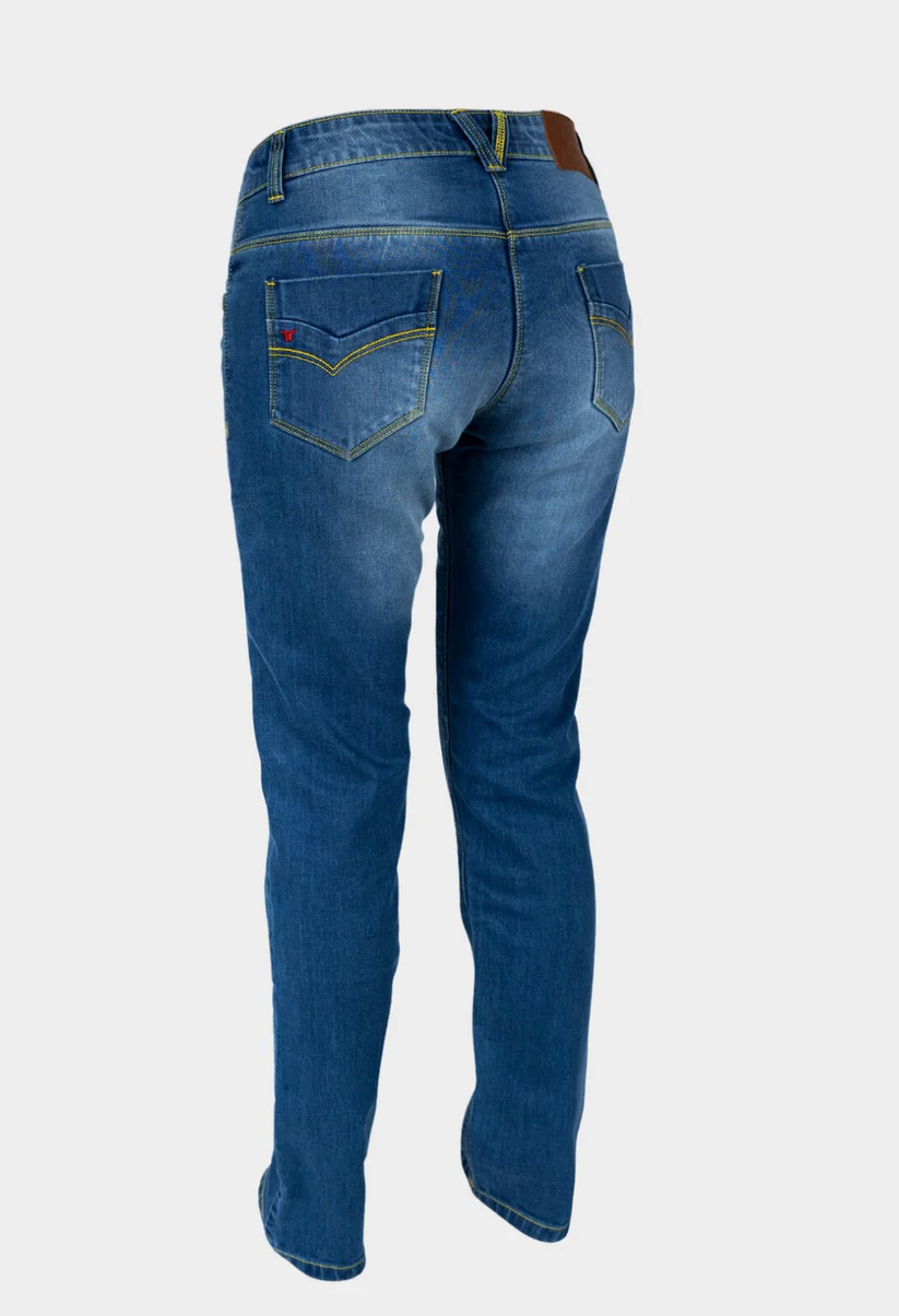 Spodnie jeansy damskie motocyklowe Mottowear Stella WMN 2025 Monika 13 Spodnie jeansy damskie motocyklowe Mottowear Stella WMN 2025 Monika 13 1