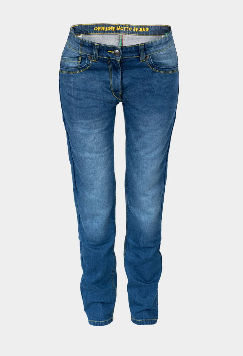 Spodnie jeansy damskie motocyklowe Mottowear Stella WMN 2025 Monika 14 1