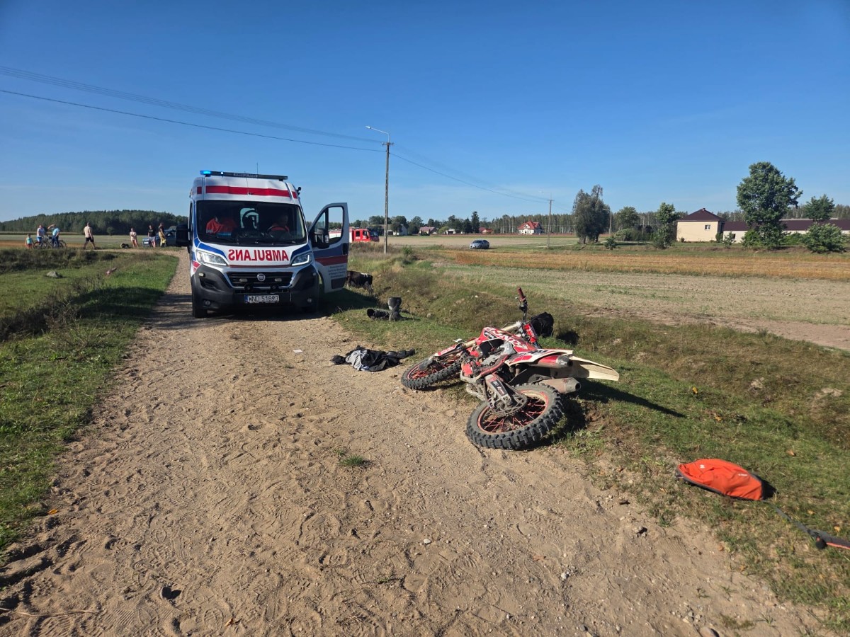 zderzenie motocyklisty z krowa 2025 wypadek 2 zderzenie motocyklisty z krowa 2025 wypadek 2
