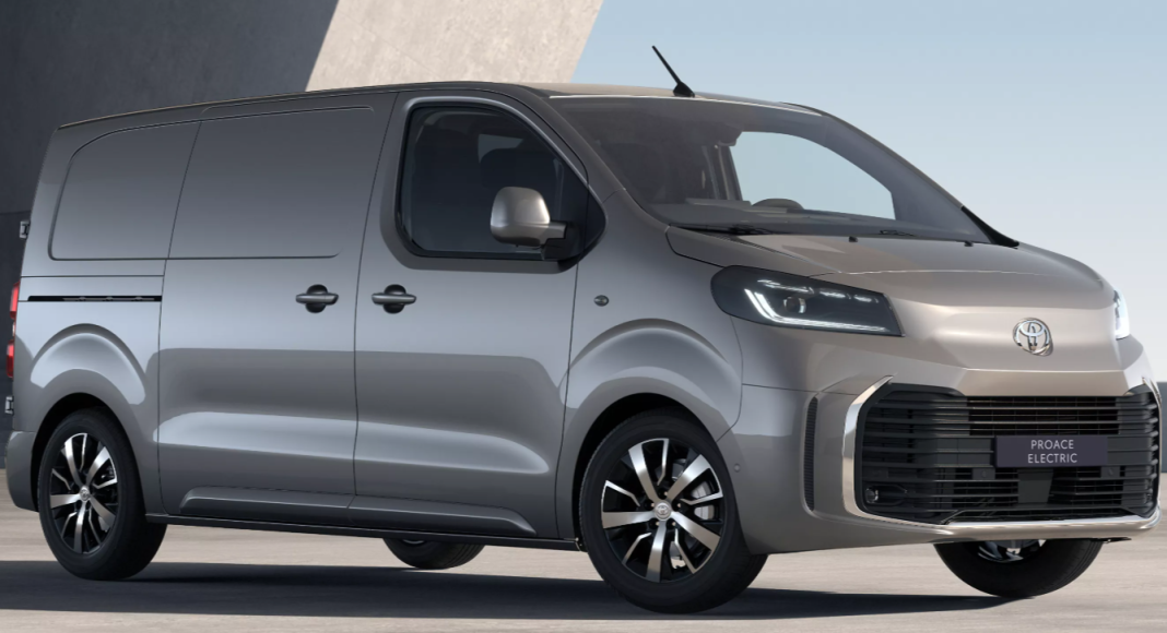 toyota proace electric 2025 dostawczy samochod bus