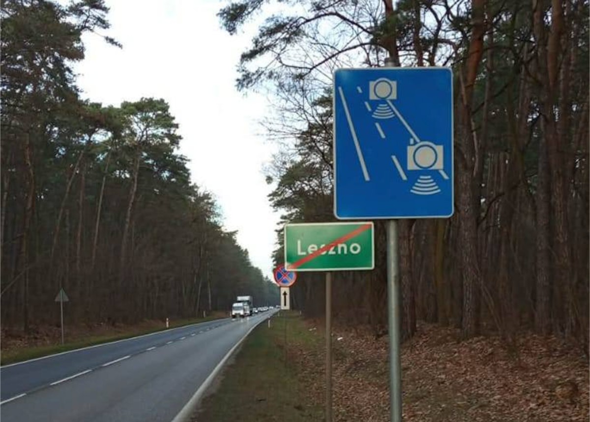 Odcinkowy pomiar predkosci kampinos 2 Odcinkowy pomiar predkosci kampinos 2