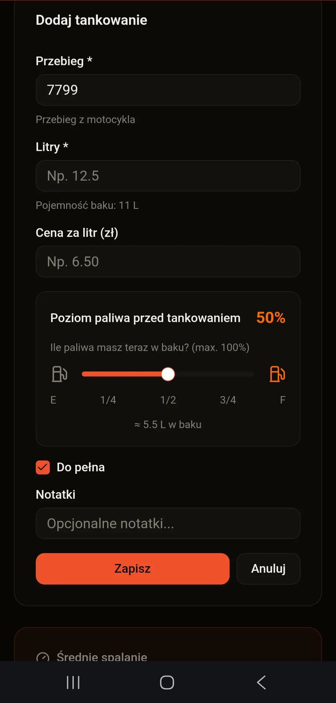 GarageBuddy aplikacja 12
