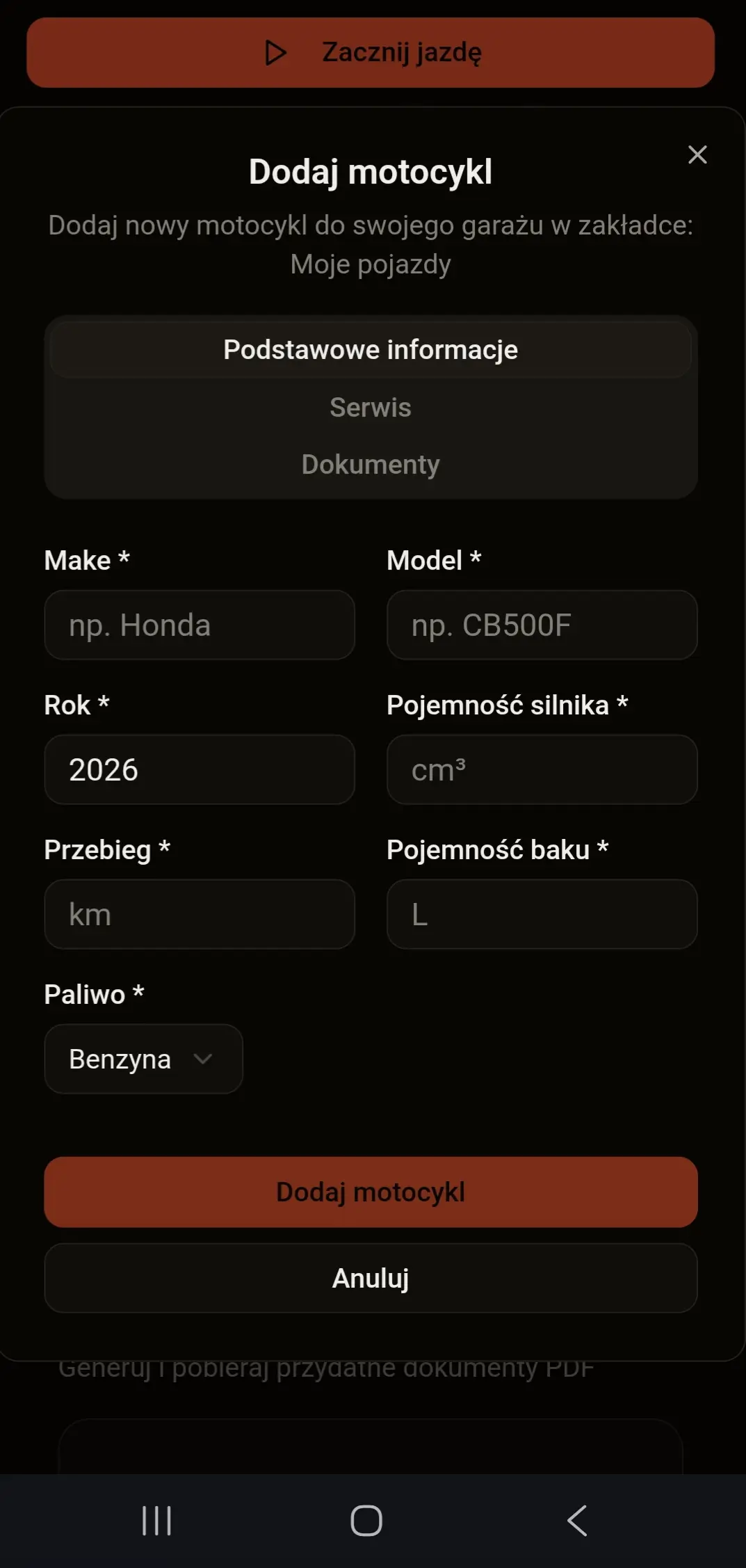 GarageBuddy aplikacja 6