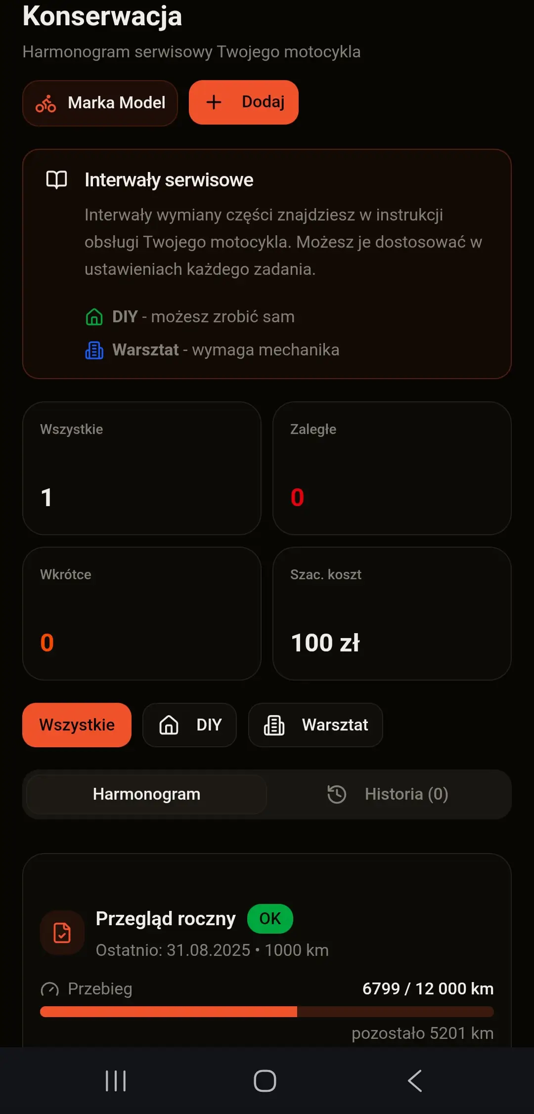 GarageBuddy aplikacja 9