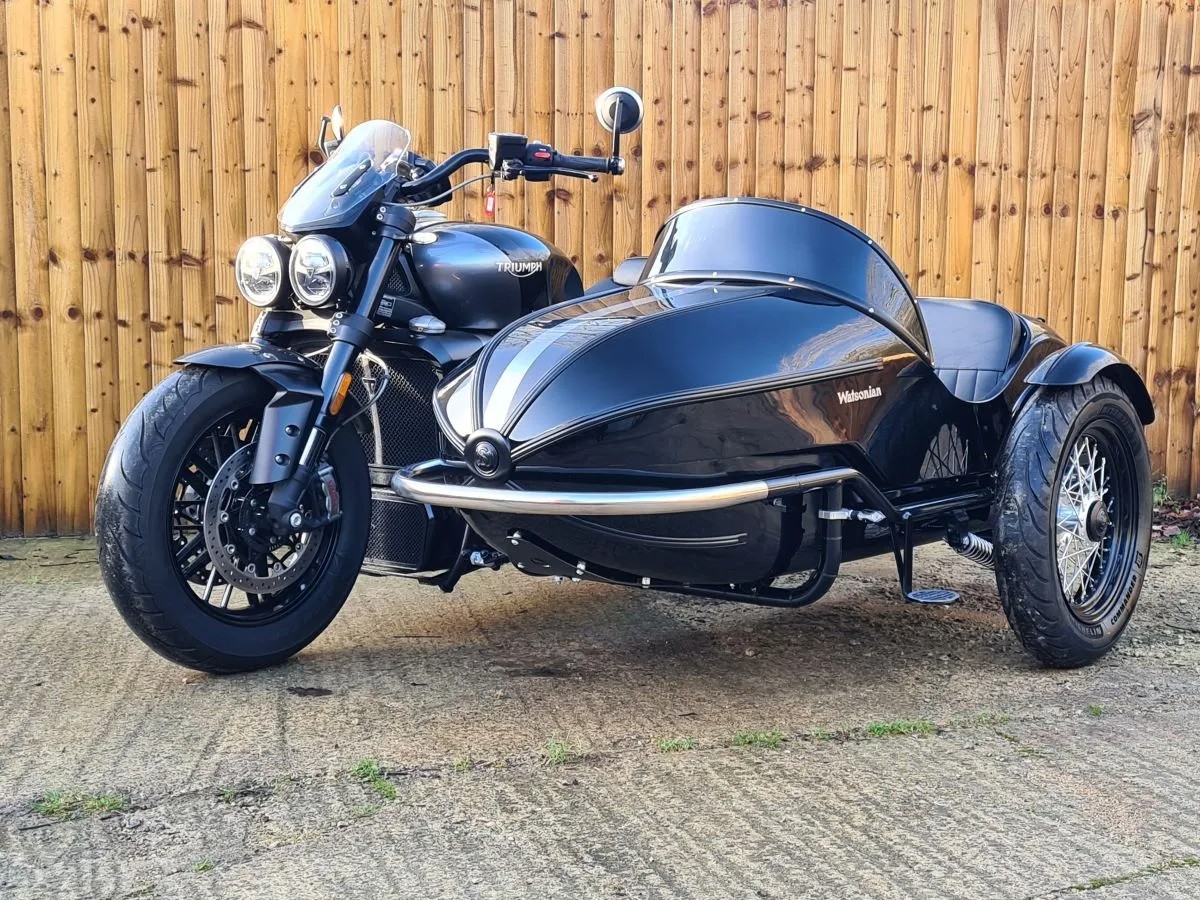 Triumph Rocket Watsonian sidecar kosz wozek zaprzeg 2 Triumph Rocket Watsonian sidecar kosz wozek zaprzeg 2