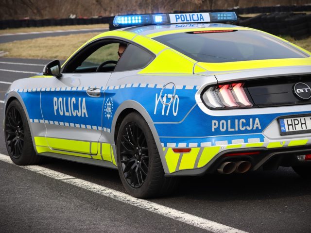 Policyjny Ford Mustang GT Policyjny Ford Mustang GT