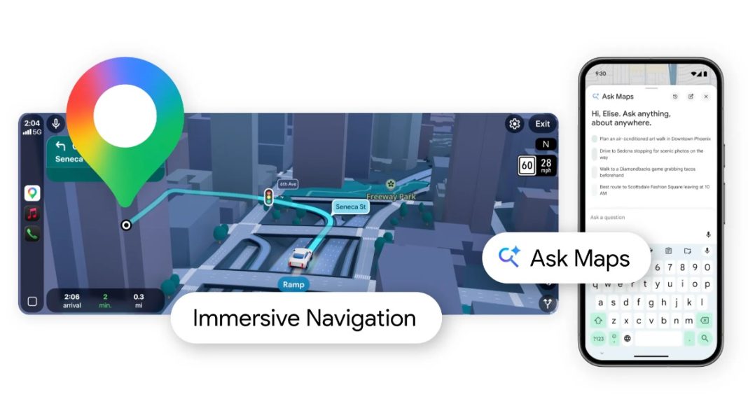 Google Maps aktualizacja 2026