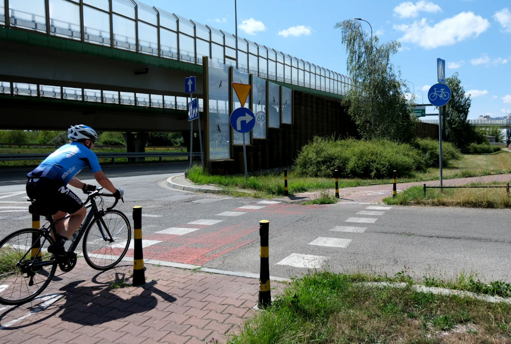 Przejazd dla rowerow policja 1