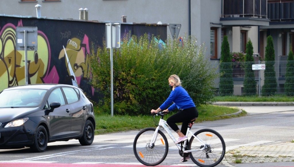 Przejazd dla rowerow policja 2