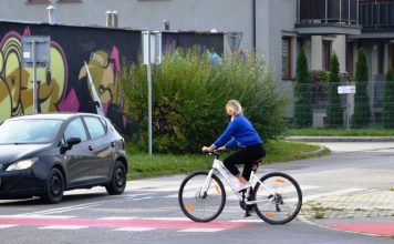 Przejazd dla rowerow policja 2