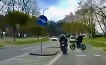 zderzenie wypadek motocykl rower Mielec