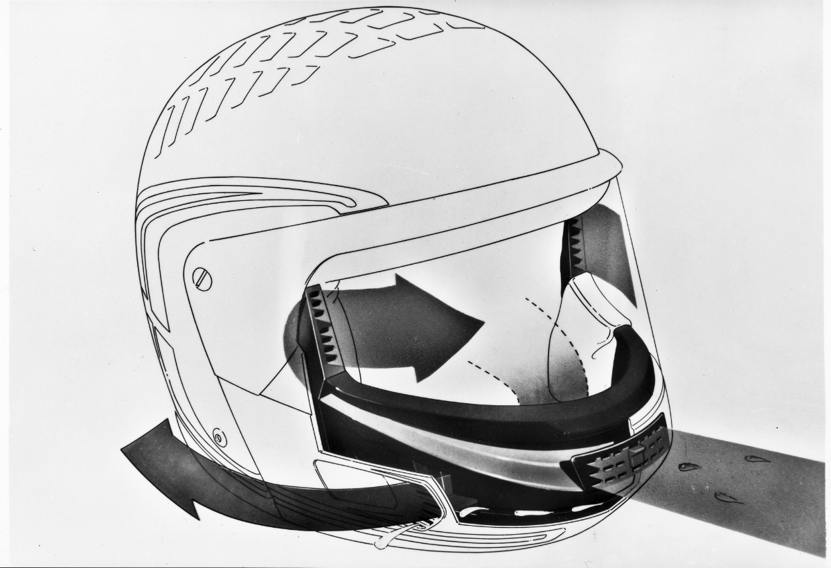 Kask BMW System II wentylacja
