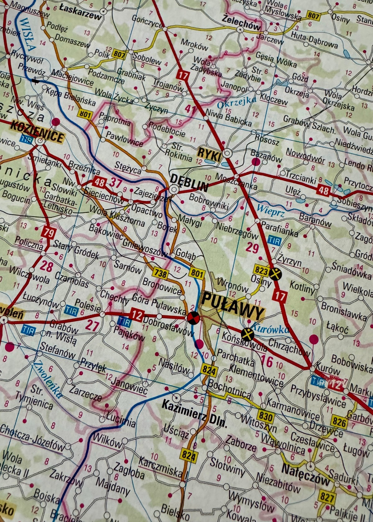 mapa Polski papierowa atlas samochodowy 2 mapa Polski papierowa atlas samochodowy 2