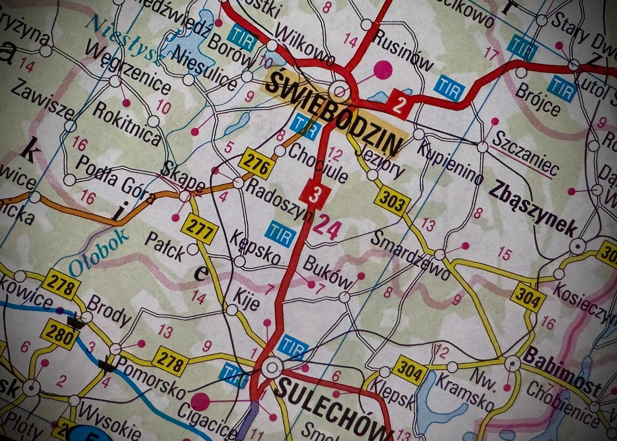 mapa Polski papierowa atlas samochodowy 3 mapa Polski papierowa atlas samochodowy 3
