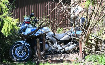 wypadek policja motocykl jaslo112 poscig ucieczka