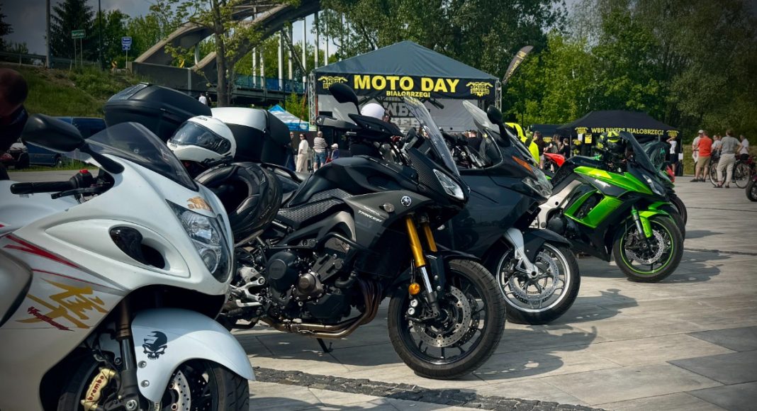 zlot motocyklowy impreza wydarzenie spot ilustracyjne 3