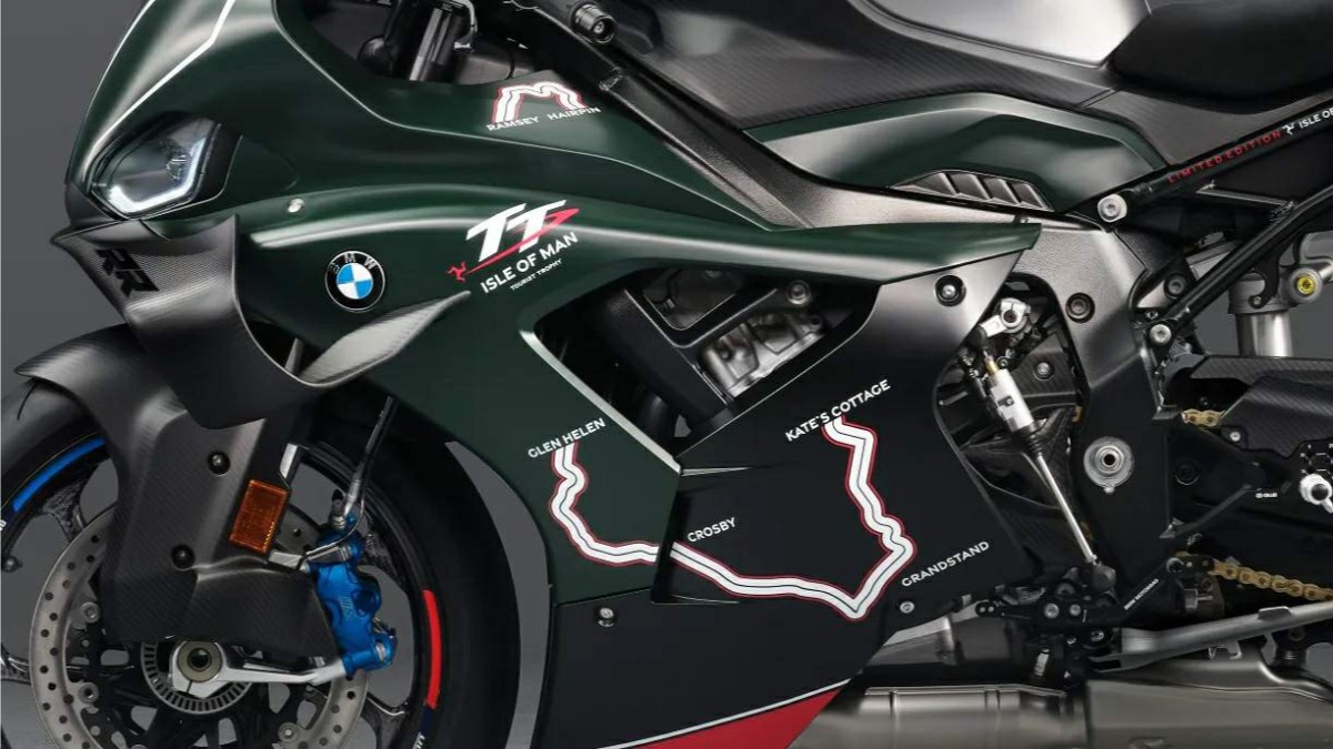 BMW M 1000 RR Isle on Mab limitowana edycja 1