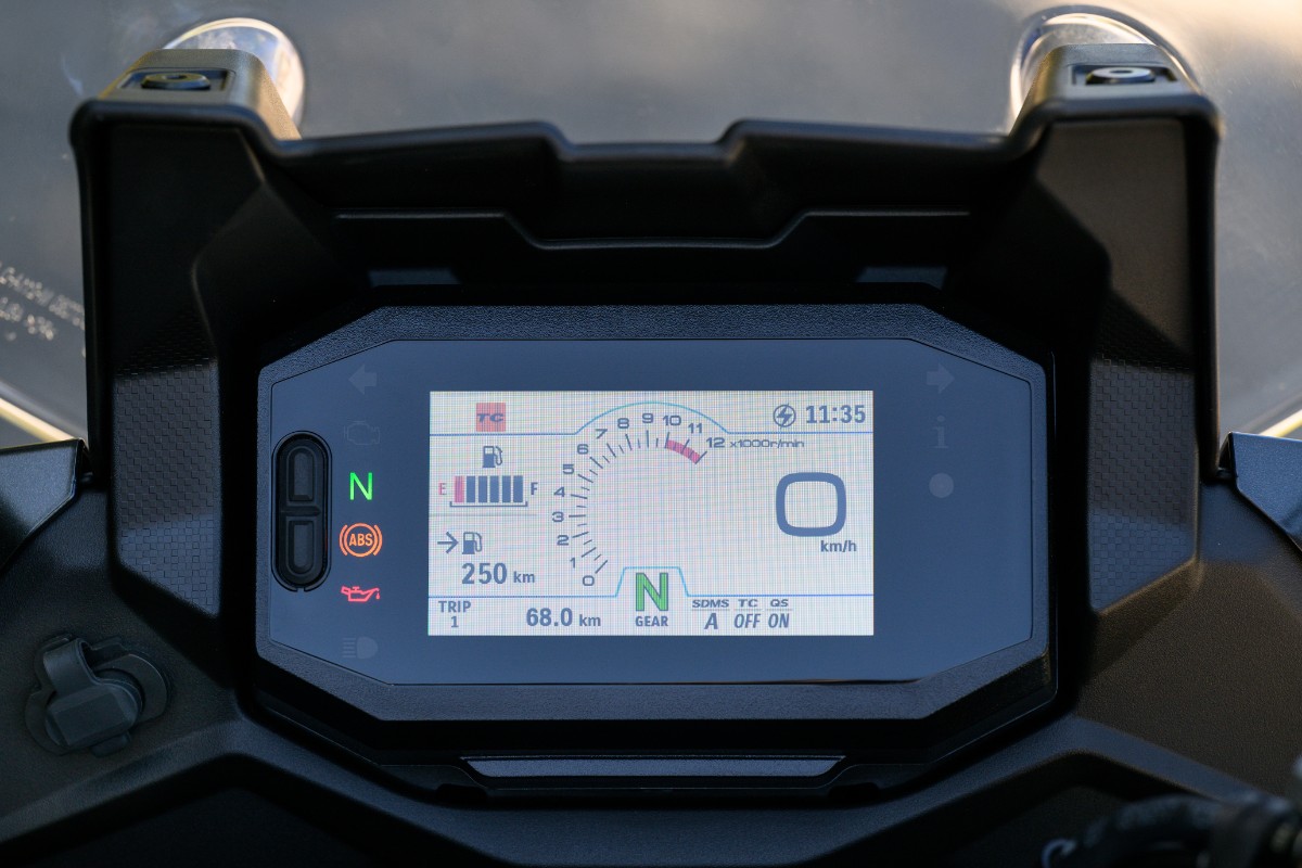 Suzuki SV 7GX test Francja Konrad 14