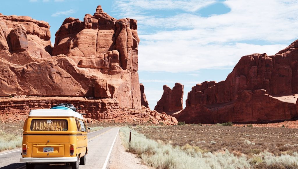 wyprawa bus camper usa pustynia